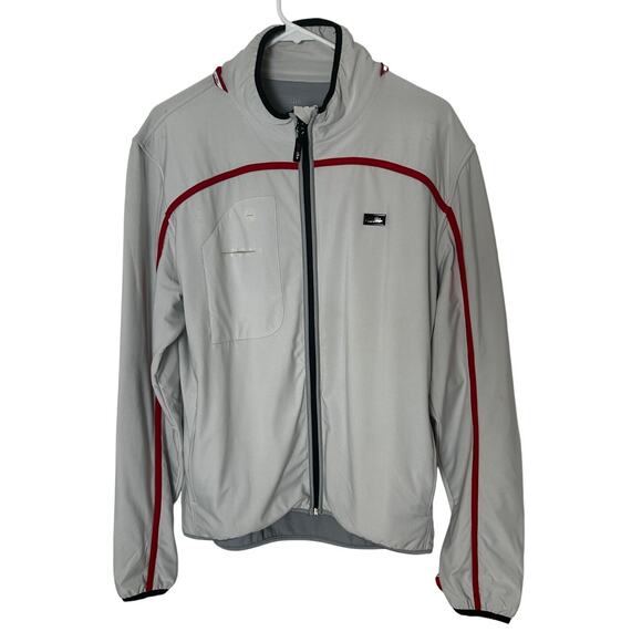 Zero rh+ Gray Fleece Lined Lightweight Long Sleeve Jacket Size Extra Large - Picture 2 of 10